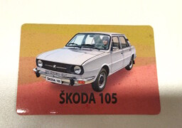 Sběratelské magnetky Škoda 105