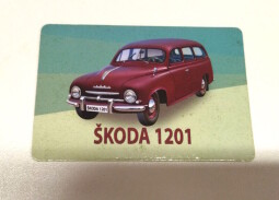 Sběratelské magnetky Škoda 1201