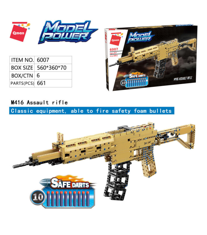 Qman Model Power M416 Assault rifle