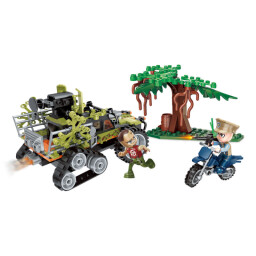 Qman Police Battle Force Odhalení lovců opic