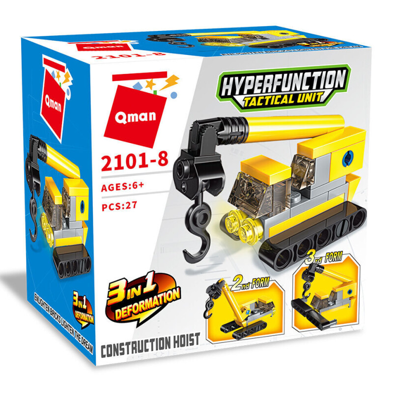 Qman Hyperfunction Tactical Unit Jeřáb Hoist 3v1