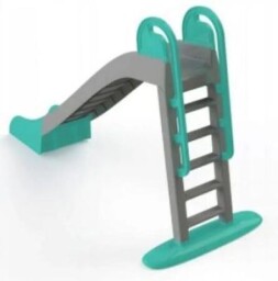 Skluzavka 243 cm šedo-zelená