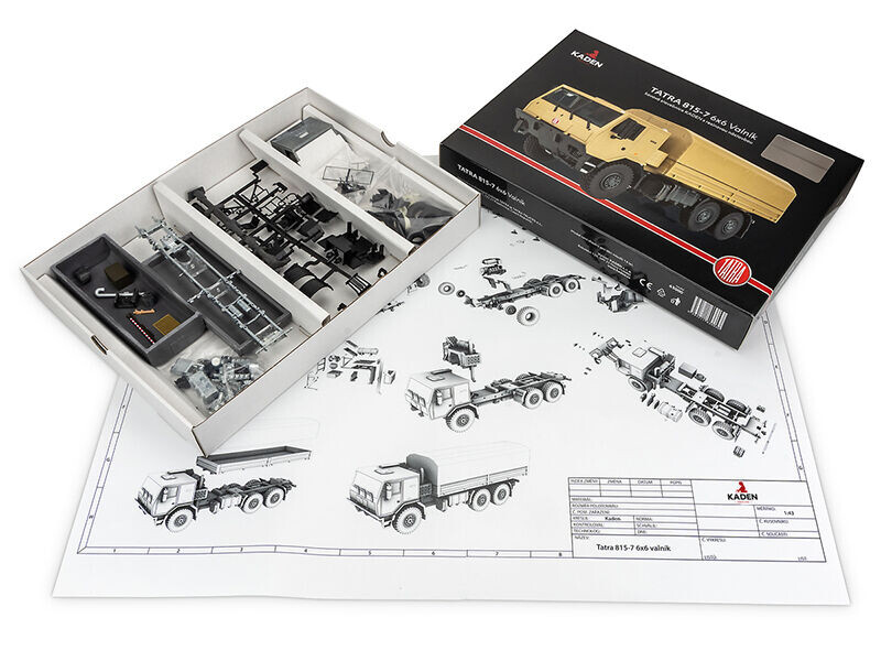Kaden Stavebnice TATRA 815-7 6x6 Valník