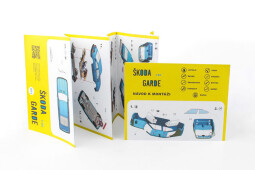 Abrex Stavebnice Škoda Garde Zelená Olivová  1:43 