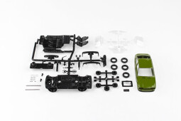 Abrex Stavebnice Škoda Garde Zelená Olivová  1:43 