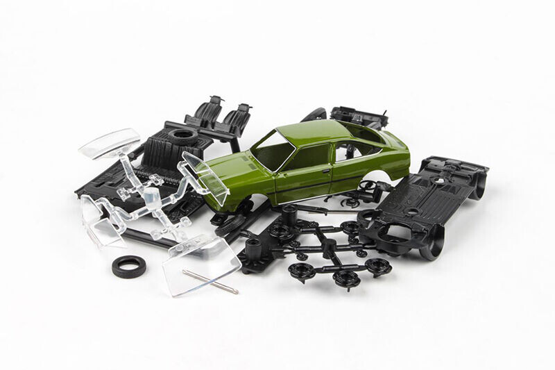 Abrex Stavebnice Škoda Garde Zelená Olivová  1:43 