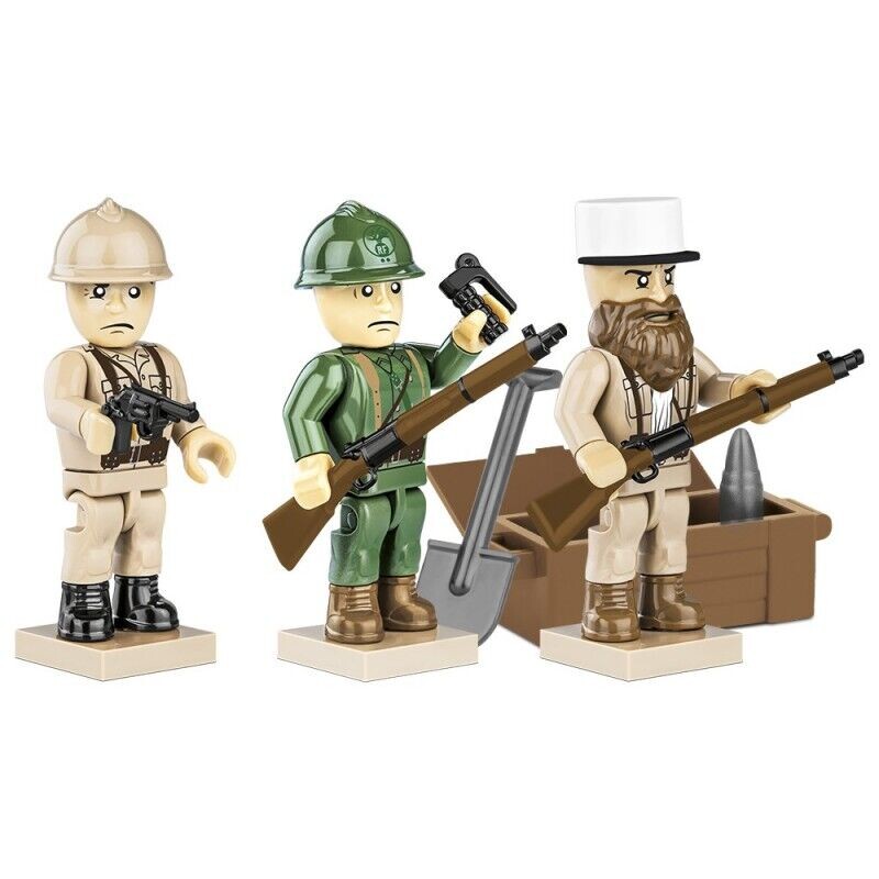 Cobi Figurky vojáků s doplňky French Armed Forces 30 ks