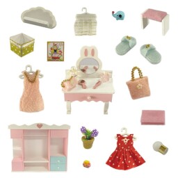 Miniatura domečku Roztomilá šatna