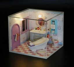 Miniatura domečku Útulná koupelna