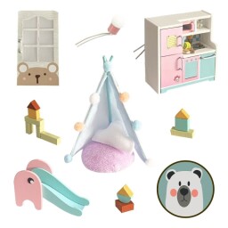 Miniatura domečku Duhový dům