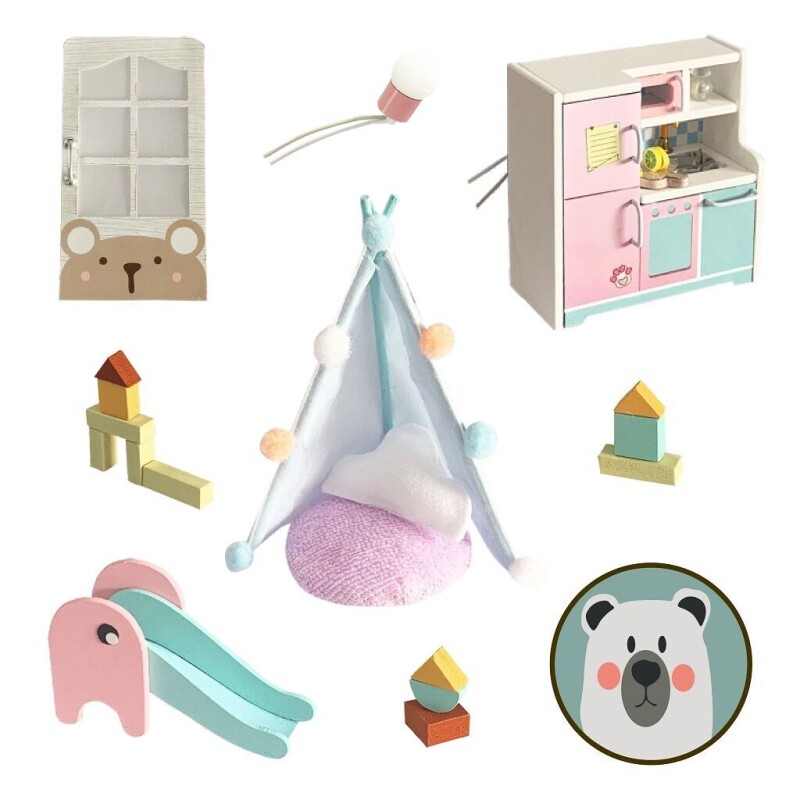 Miniatura domečku Duhový dům