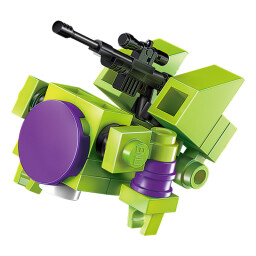 Qman Hyperfunction Tactical Unit Robot Troops 3v1