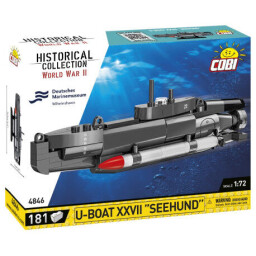 Cobi II WW U-boat XXVII Seehund, 1:72, 181 k