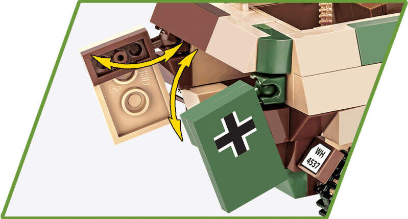 Cobi Německý kolopásový obrněný transportér Sd.Kfz. 251/9 1:35