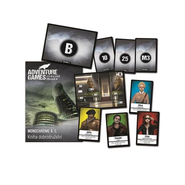 Dino Úniková hra Monochrome a.s. - odhalte příběh