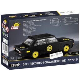 Cobi Opel Rekord C Schwartze Witwe 1:35 