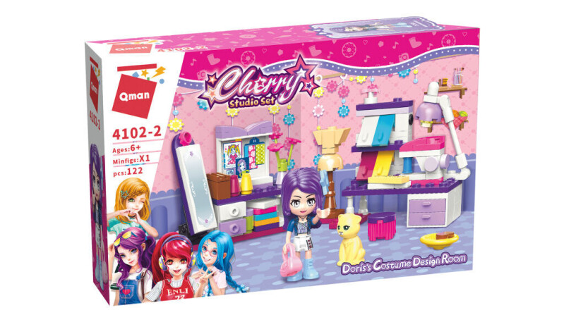 Qman Cherry 4102-2 Krejčovství Dory