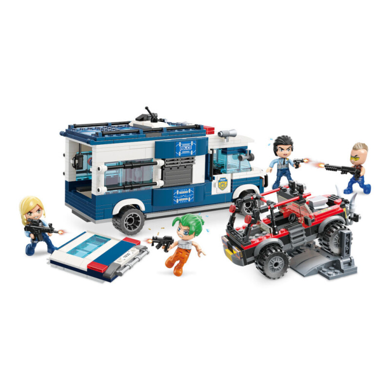 Qman MineCity Únosce Black Maria dopaden