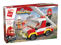 Qman Mine City Fire Line Automobilový žebřík