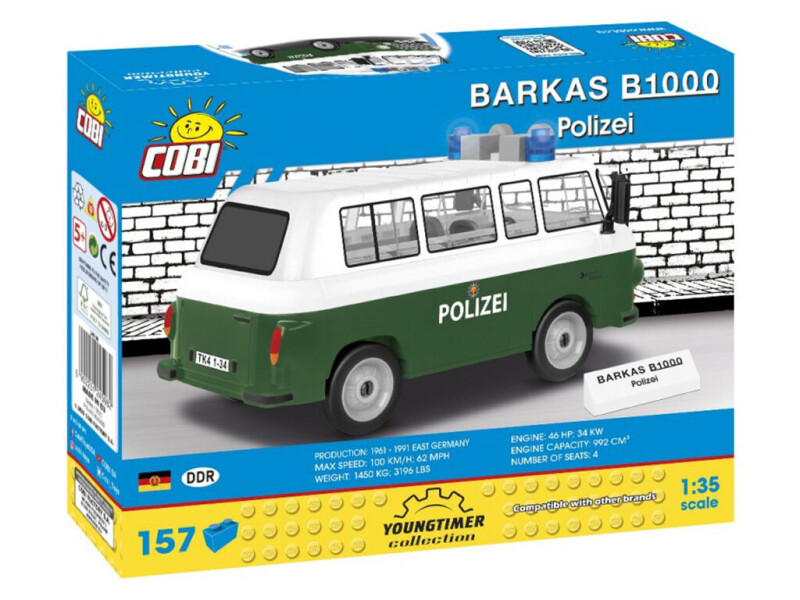 Cobi Barkas B1000 Policie 1:35