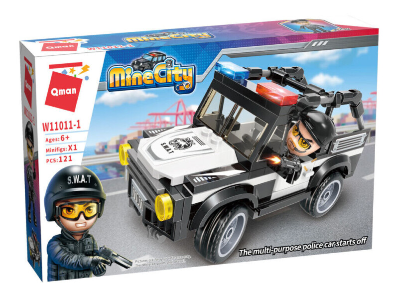 Qman Mine City Police Policejní auto