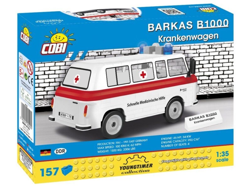 Cobi Barkas B1000 Sanitka 1:35 