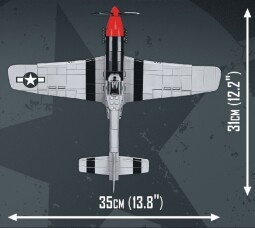 Cobi Americký stíhací letoun North American P-51D Mustang 1:32