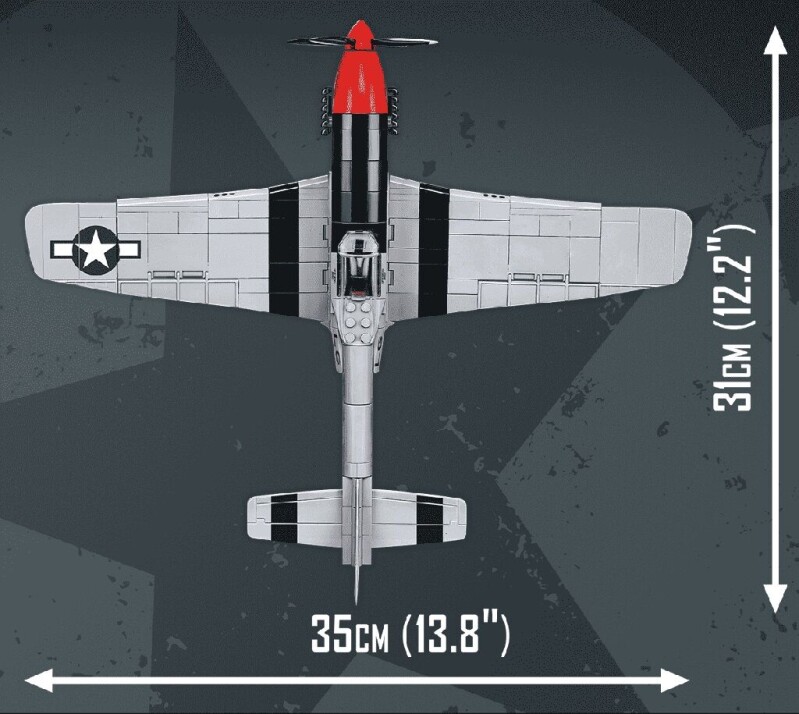 Cobi Americký stíhací letoun North American P-51D Mustang 1:32