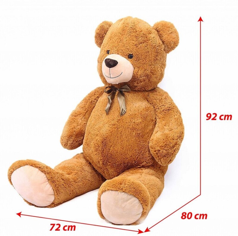 Rappa Velký plyšový medvěd Max s visačkou 150 cm