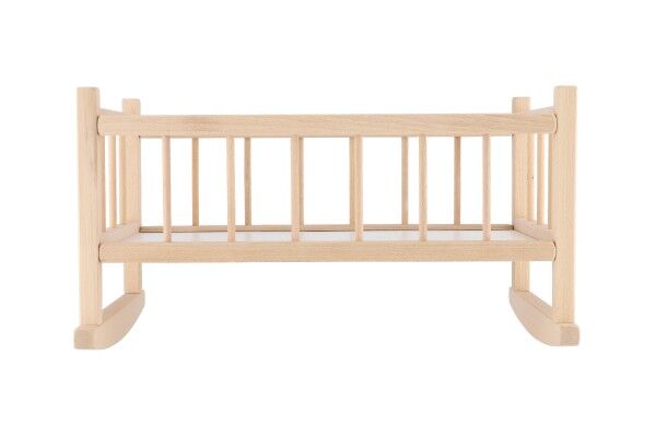 Kolébka pro panenky dřevo 49x28x27cm