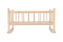 Kolébka pro panenky dřevo 49x28x27cm