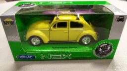 Welly Volkswagen Beetle žlutý 1 : 34 