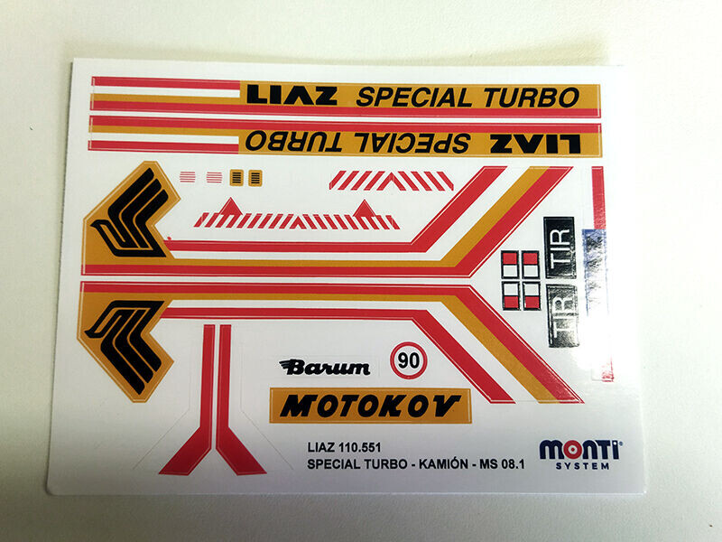 Aršík polepů Liaz návěs II