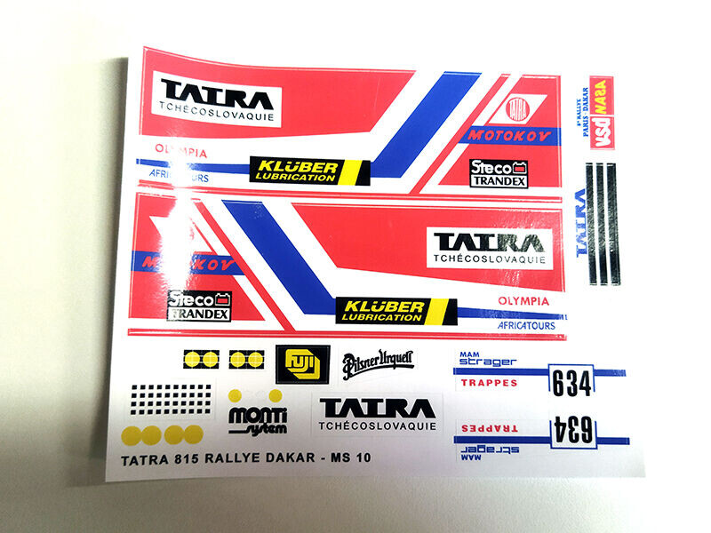 Aršík polepů Tatra Dakar II