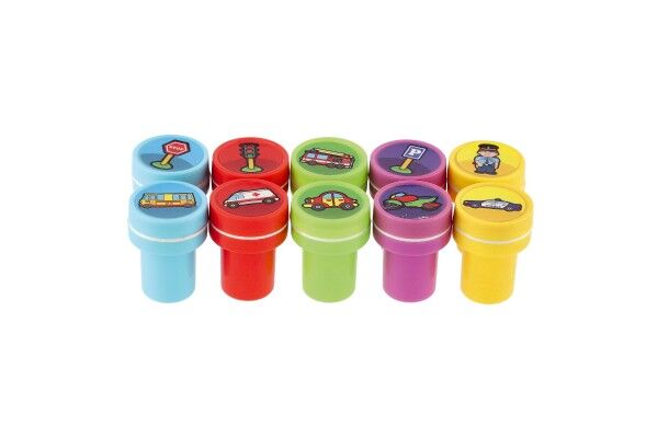 Razítka samotiskací Moje první auta 10ks