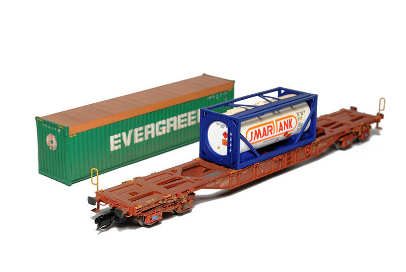 SDV Kontejnerový vůz Sgnss 55 ČD/ČDC 1:120