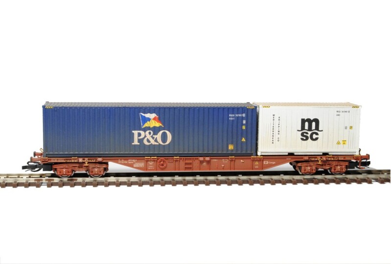 SDV Kontejnerový vůz Sgnss 55 ČD/ČDC  2 1:120