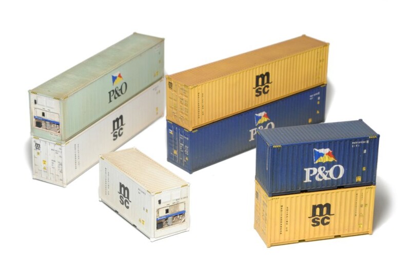 SDV Kontejnerový vůz Sgnss 55 ČD/ČDC  2 1:120