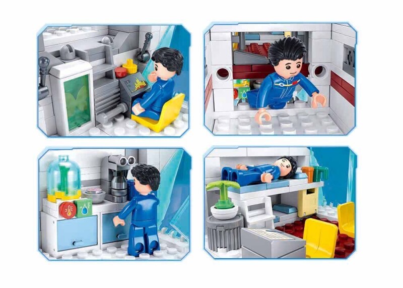 Sluban Space Řídící modul základní stanice Dream Space