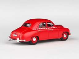 Abrex Škoda 1201 1:43 Taxi červená