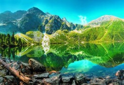 Puzzle Mořské oko Tatry Polsko 1500 dílků