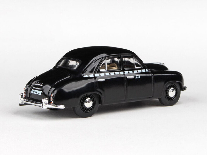 Abrex Škoda 1201 1:43 Taxi černá