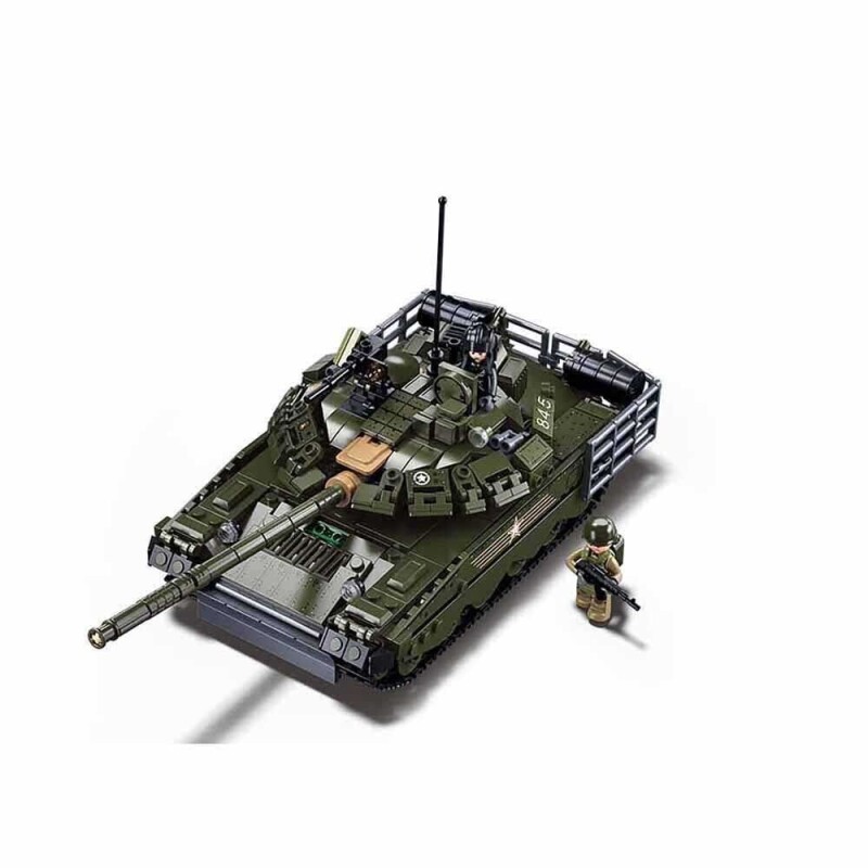 Sluban Model Bricks Hlavní bitevní tank T-80 2 1 1:35