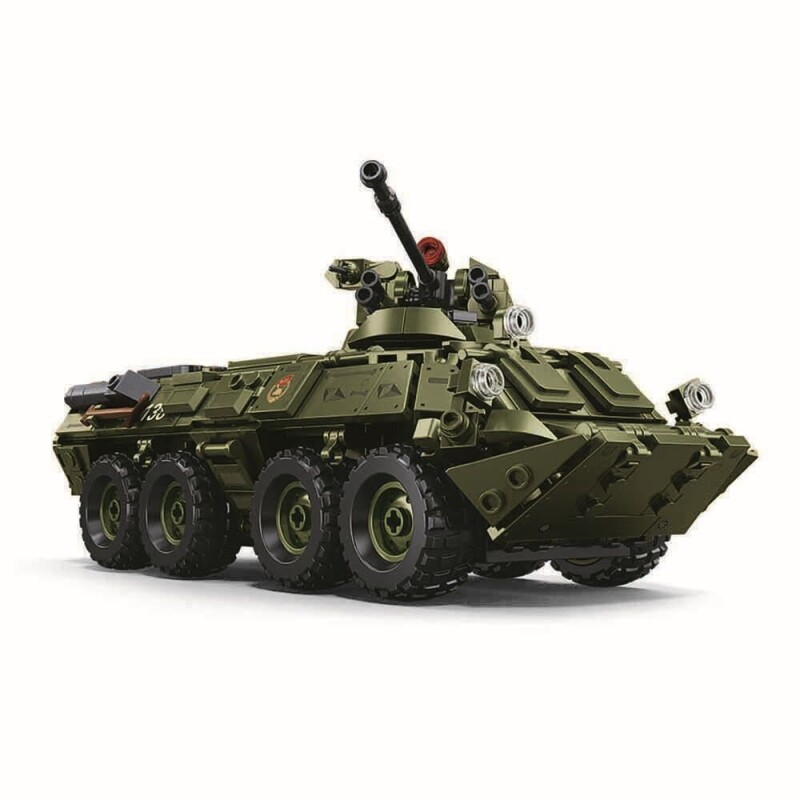 Sluban Model Bricks Tank BTR-80AS IFV 1:35