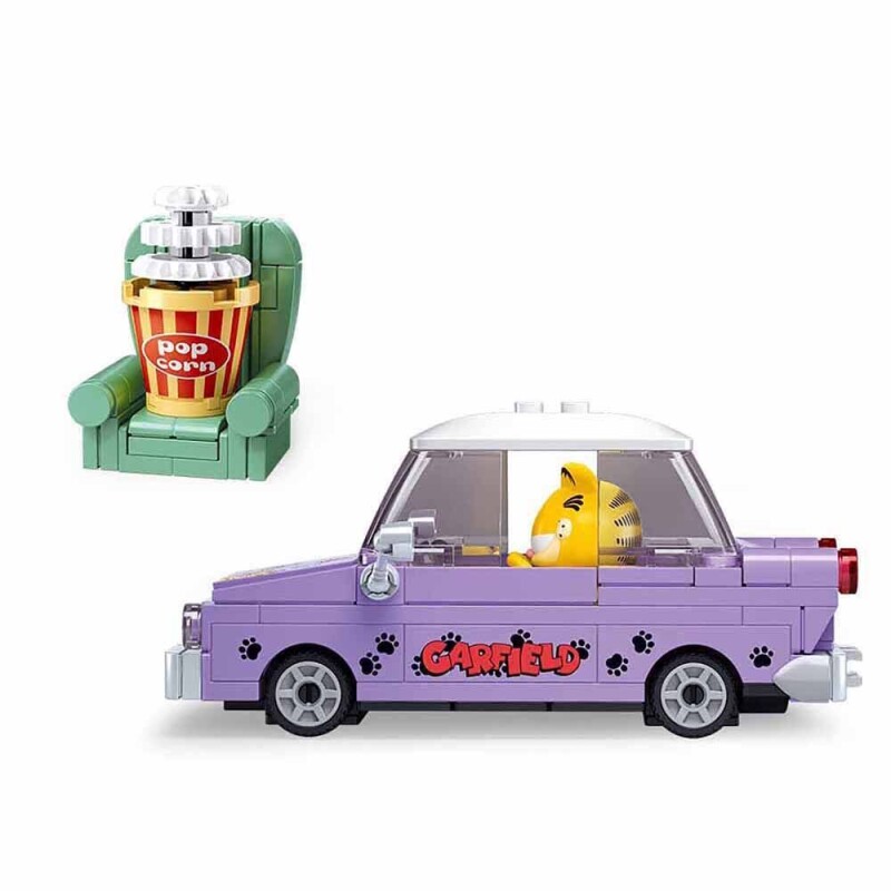 Sluban Builder Garfieldova bláznivá jízda