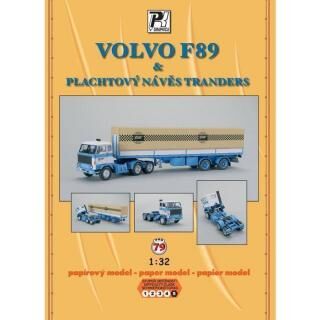 Laserové doplňky - PKG 79 Volvo F89 s návěsem ČSAD