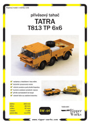 Laserové doplňky - RW 64 Tatra 813 TP 6x6
