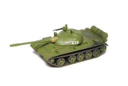 SDV Plošinový vůz Sammp 10 s tankem T-54/55 ČSD 1:120