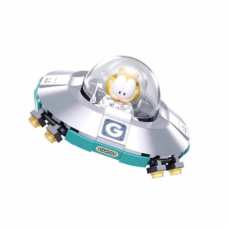 Sluban Builder Garfield na cestě do vesmíru