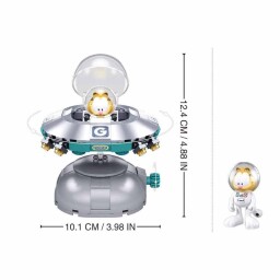 Sluban Builder Garfield na cestě do vesmíru